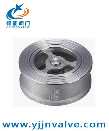 H71H不锈钢对夹式止回阀